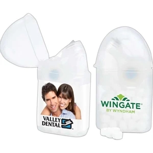Floss/mint Dispenser, 2-in-1 Dental Floss And Breath Mints In One Handy Container