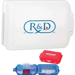 Medication, Vitamins Or Any Small Accessory Can Be Stored In This 7 Day Pill Box