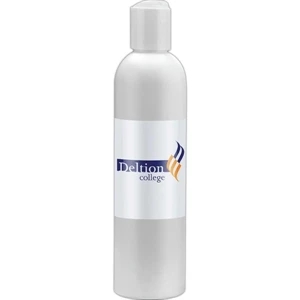 Empty White Bottle With Choice Of Secure Push Top Lid Or A Spray Top, 8 Oz. Bottle
