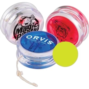Flashing Yo-yo Flashes Red As It Spins, Batteries Are Included And Installed
