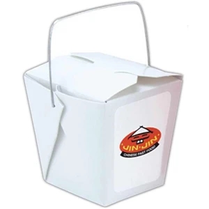 Corp C - Half Pint Sized Classic Chinese Take-out Box With Your Choice Of Wrapped Candy Fills