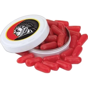 A Fills - Small Round Tin Is Pocket Sized With Many Candy Fills Available