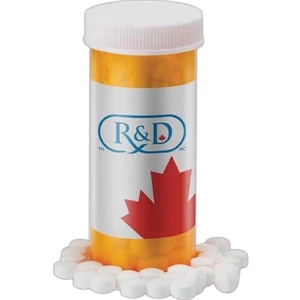 Printed Mints - Small Prescription Bottle With Your Choice Of Candy Fills