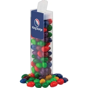 Empty - Clear Large Rectangle Flip Top Container With Your Choice Of Candy Fill Available