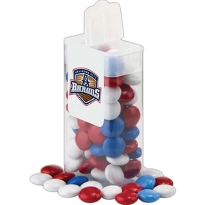 Mints - Medium Rectangle Flip Top Container Filled With Your Choice Of Candy Filler