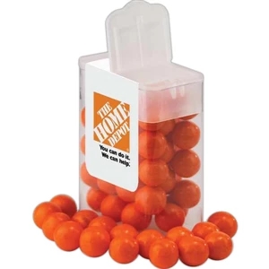 Mints - Small Rectangle Flip Top Container With Your Choice Of Candy Fill