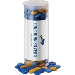 Empty - Large Clear Tube With A Push-top Lid And Your Choice Of Candy Fills Available
