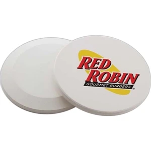 Absorbent Car Coaster Made From Sandstone And Fits Into Most Cup Holders