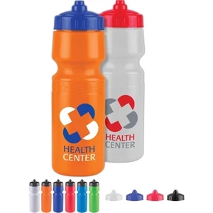 Personal Refillables (tm) - 24 Oz Premium Bottle With Mighty Shot Valve Lid