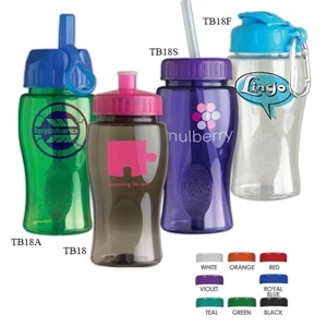 Personal Refillables (tm) - 18 Oz. Poly-pure Junior Recyclable Sports Bottle