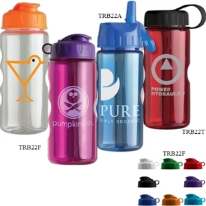 Personal Refillables (tm) - Mini Mountain Bottle, 22 Oz., With Flip Top Lid
