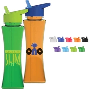Personal Refillables (tm) - Flip Lid - Size 10" H X 2 7/8" Diameter - 17 Oz Tritan (tm) Bottle