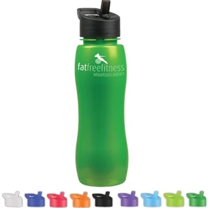Personal Refillables (tm) - 25 Oz Tritan (tm) Bottle With Flip Straw Lid
