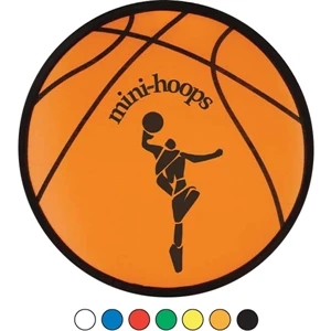 Basketball Sport Flyer - Folding Sport Flyer. Ten Inch Flexible Folding Flyer Folds To Fit In A 3 1/2" X 4"