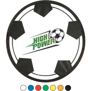 Soccer Sport Flyer - Folding Sport Flyer. Ten Inch Flexible Folding Flyer Folds To Fit In A 3 1/2" X 4"