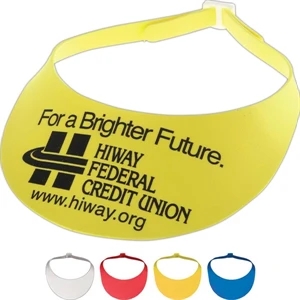 Foam Sun Visor. Adjustable One Size Fits All. Soft, Light, And Comfortable