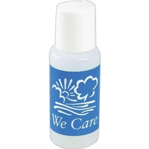 Convenient 1 Oz. Press Top Bottle Of Hand Sanitizer, 3 3/8" H X 1 1/8" Diameter