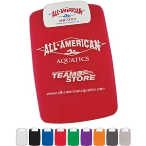 Contour White Clip And Board Design Clipboard, Holds An 8 1/2" X 11" Writing Pad