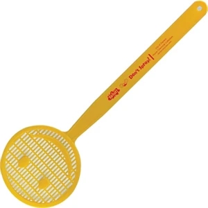 Smile Face - Shaped Fly Swatter, 16", Molded In Flexible Polyethylene For Increased Durability