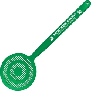 Target - Shaped Fly Swatter, 16", Molded In Flexible Polyethylene For Increased Durability