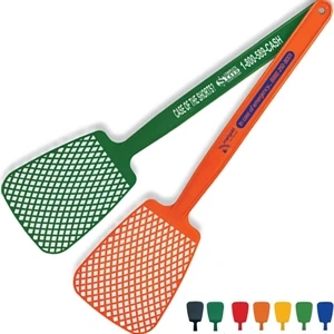 Fly Swatter, 16", Molded In Flexible Polyethylene For Increased Durability