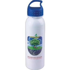 Personal Refillables (tm) - 24 Oz. Premium Heavy-wall Sports Bottle With Crest Lid