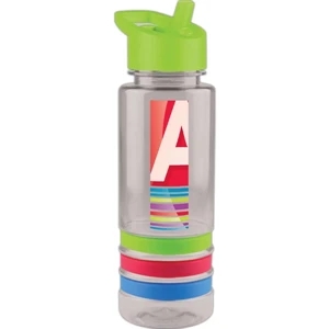Personal Refillables (tm) - 24 Oz. Premium Heavy-wall Sports Bottle With Crest Lid And Grip