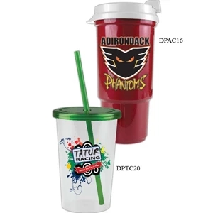 Personal Refillables (tm) - Insulated 16 Oz. Auto Cup, Bpa Free With Reusable And Recyclable Polypropylene