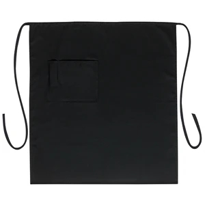 7.5 Oz. Solid Color Cotton Twill Waist Apron With One Front Pockets. Blank