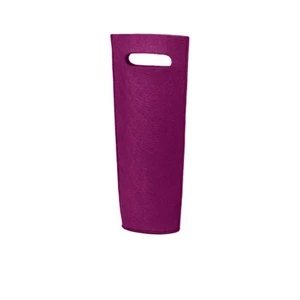 Port Authority Felt Wine Tote. Lightweight Protects Your Wine Bottle From Breakage