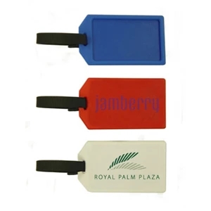 Luggage Tag Business Card Holder. Item Packed Shield And Strip Are Unassembled