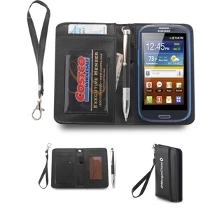 Iwallet - Vegan Leather Wallet Organizer With Pockets For Card And Money