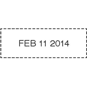 Date Only Self Inking Stamp Daters