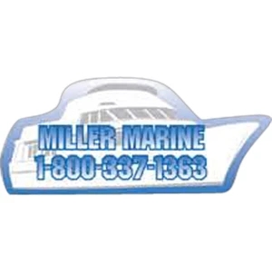 20 Mil Thickness - 1 3/4" X 4" - Gloss White Magnetic Material Shaped Magnets
