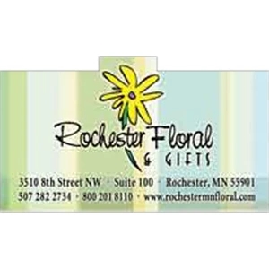 20 Mil Thickness - Special Shape Magnet, 2" X 3 1/2", Constructed Of Gloss White Magnetic Material