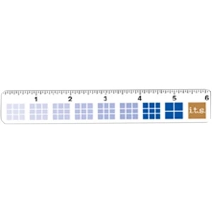 Shaped Decal Printed On 6-mil White Vinyl With Removable Adhesive, 1" X 6"