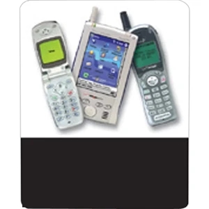 30 Mil Thickness - 2 1/2" X 3" - Rectangle Shape Magnet Constructed Of Gloss White Magnetic Material