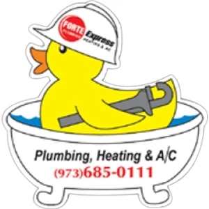 30 Mil Thickness - Duck In Bathtub Magnet, 3" X 3", Constructed Of Gloss White Magnetic Material