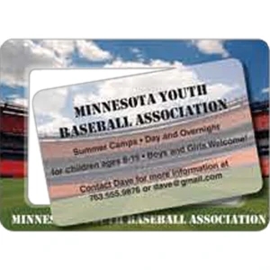 Full Color Frame Magnet With Rectangle Shape And A Rectangle Shaped Cut Out