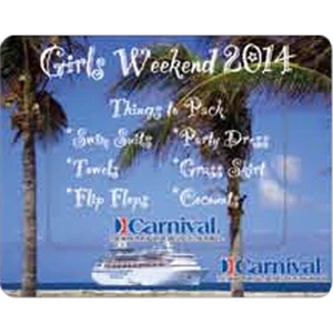 Full Color Frame Magnet With Rectangle Shape And A Rectangle Shaped Cut Out