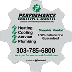 30 Mil Thickness - 3 1/2" X 3 1/2" - Large Shaped Magnet Constructed Of Gloss White Magnetic Material