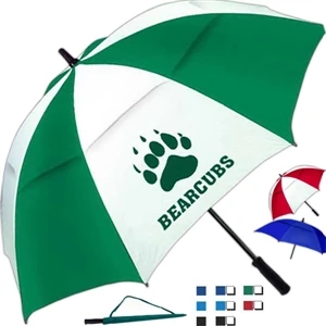 Club Canopy (tm) - Golf Umbrella Features Automatic Opening, Vented Canopy And Fiberglass Construction