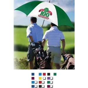 Hole-in-one (tm) - Umbrella With 62" Canopy Arc, Lightning And Wind Resistant