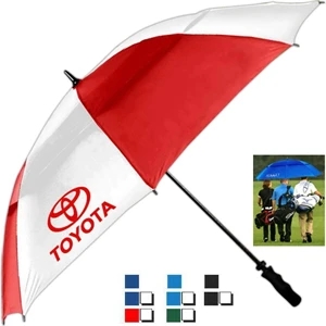 Tornado (tm) - Golf Umbrella Features Automatic Opening, Vented Canopy And Fiberglass Construction