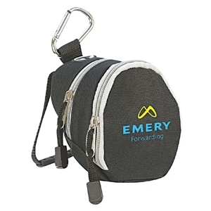 Music Pouch With Belt Loop Attachment, Grip Handle And Carabiner Headset Keyhole