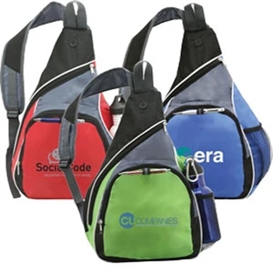 Cardiff - Sling Bag Made Of 600 Denier Polyester With Non-woven Accents, 12" X 17" X 5"