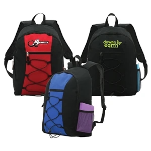 Rigger - Backpack Has Elastic Cord On The Front, Spacious Main Compartment And Handy Pockets