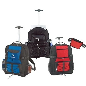 Touristo - Converts To Wheeled Backpack; Made Of 600 Denier Rip Stop Polyester