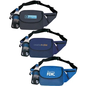Kangaroo - Waist Bag Made Of 600 Denier Polyester With Easy Access Mesh Pocket