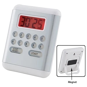 Timer Is Illuminated By An Led Back Light, Digital. Batteries Not Included